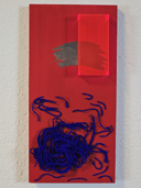 an der Wand